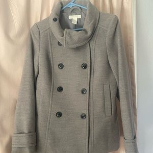 Grey H&M peacoat